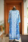 VISCOSE GOWN WITH CHIKANKARI 3D WORK